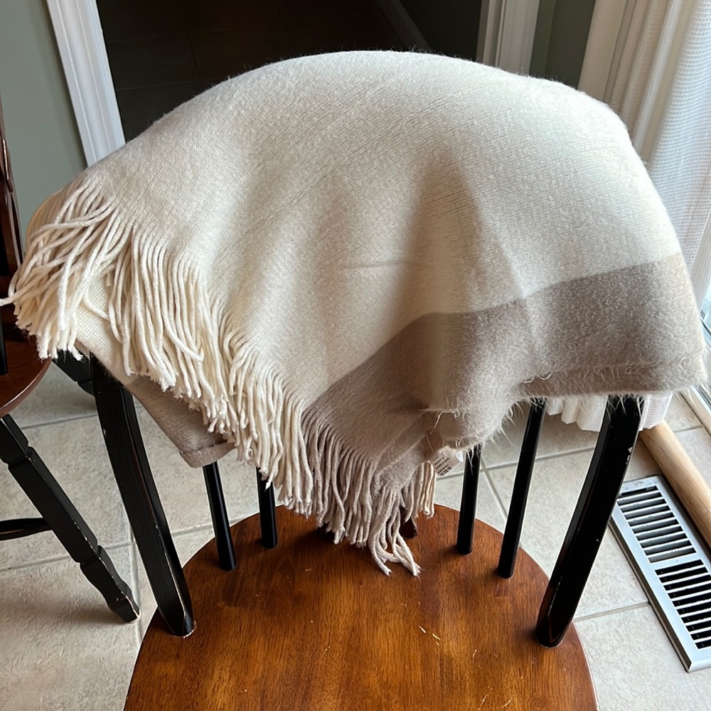 Crate&Barrel soft throw